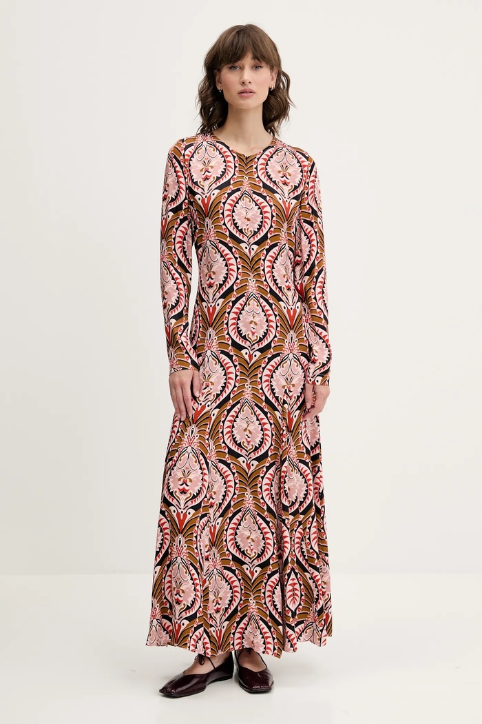 Farm Rio rochie maxi maro 338652
