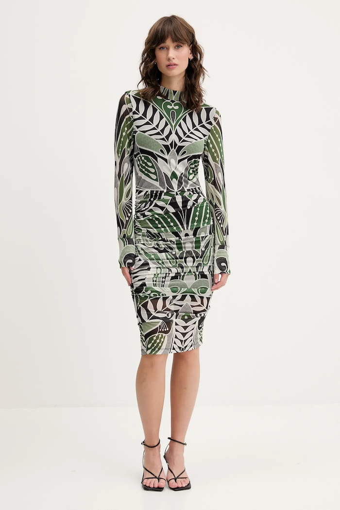 Farm Rio rochie mini verde 329135