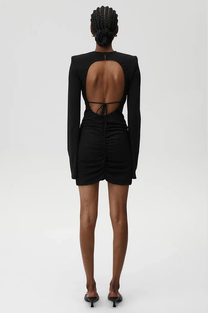 Ruházat Undress Code ruha 887 fekete