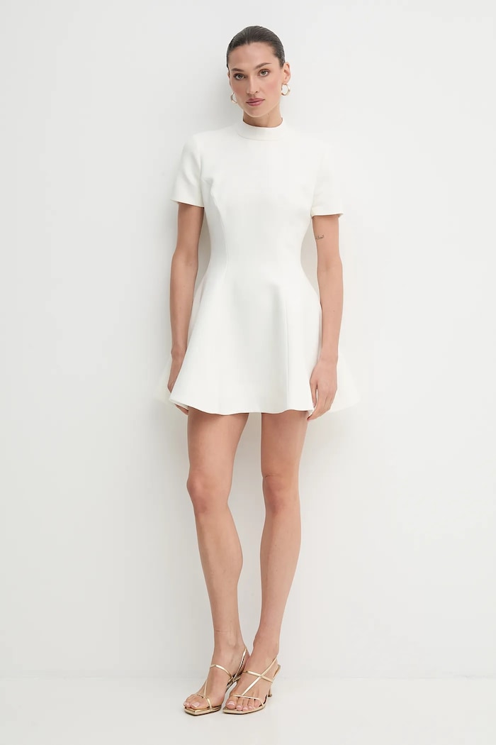 Bardot rochie 59907DB alb SS26