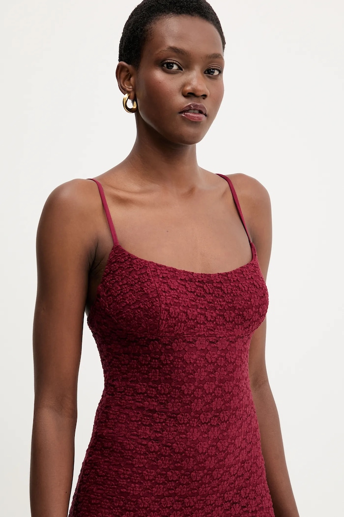 Rochie Bardot 57998DB9 burgundia