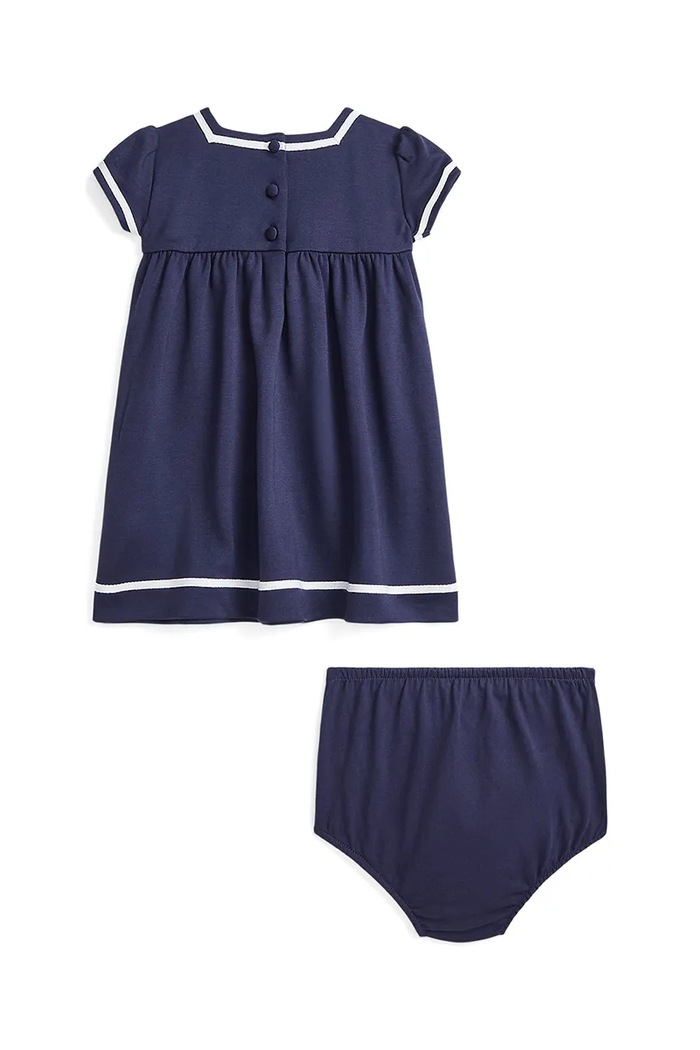 Kojenecké šaty Polo Ralph Lauren 310958168001 námořnická modř SS25