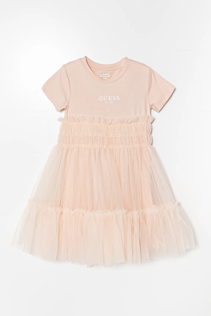 Dívčí šaty Guess mini oranžová K5RK14.K6YW0.PPYA