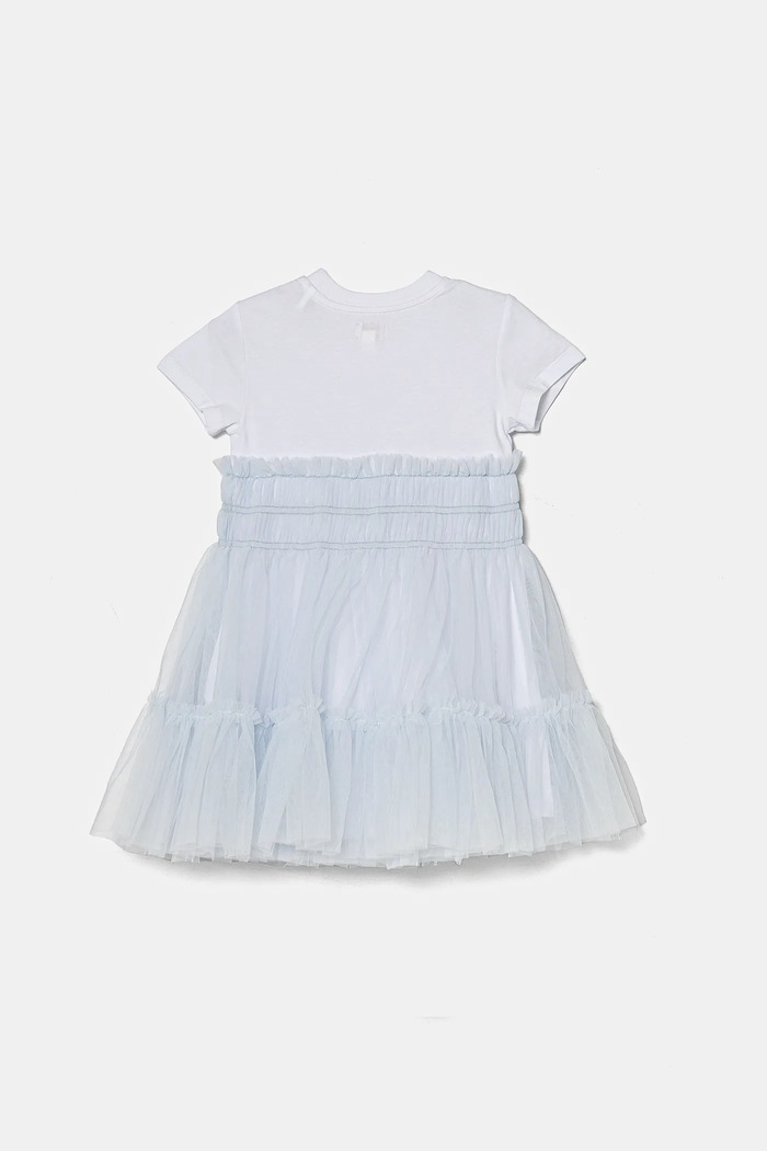 Dívčí šaty Guess K5RK14.K6YW0.PPYA modrá SS25