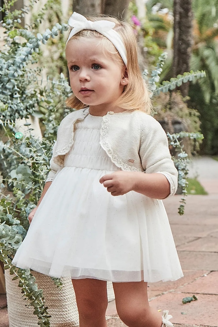 Mayoral vestito bambina mini beige 1902.4A.Baby.PPYA