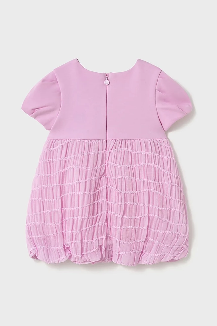 Mayoral Rochie bebe 1983.4B.Baby.PPYA roz SS25