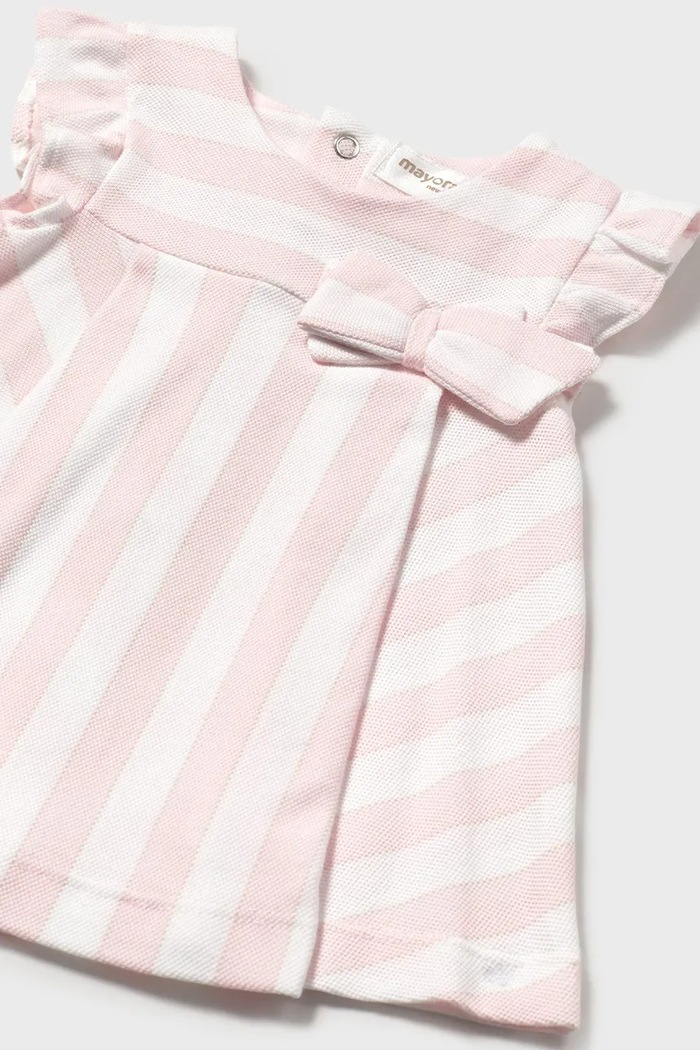Dziewczynka Mayoral Newborn sukienka niemowlęca 1847.2B.Newborn.PPYH różowy