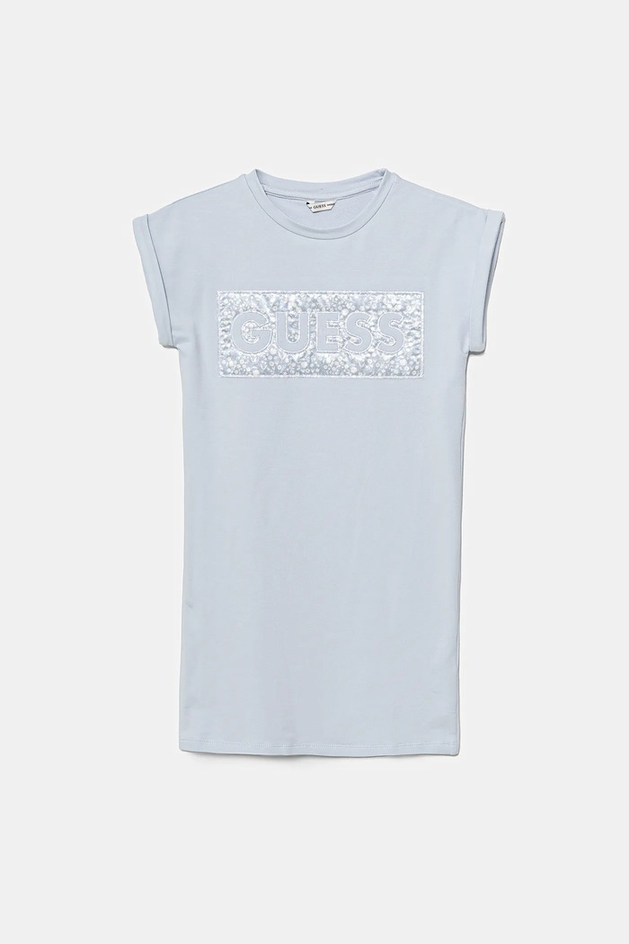 Dívčí šaty Guess mini modrá J5GK06.KAE24.PPYA