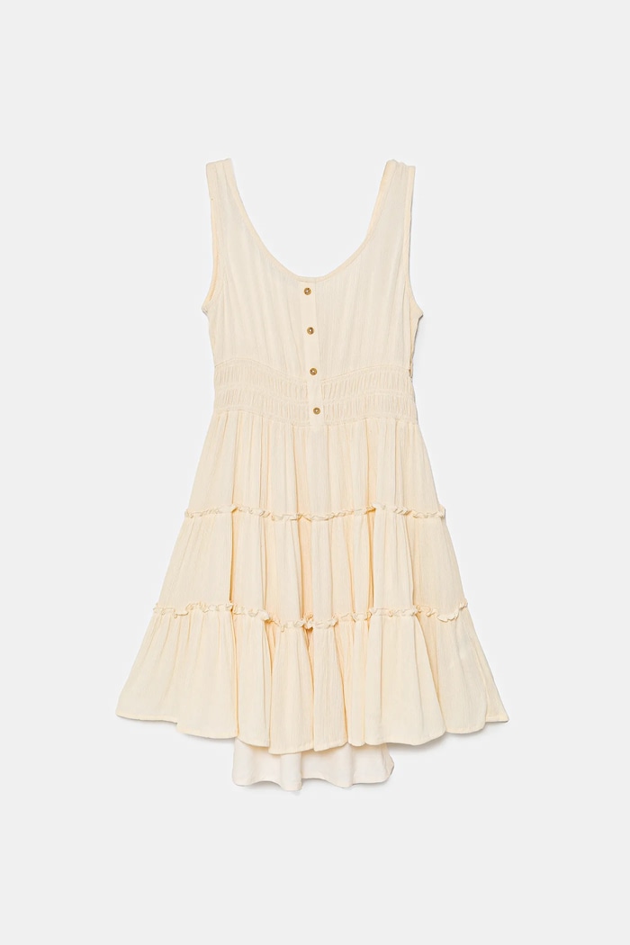 Dívčí šaty Guess mini béžová J5GK11.WH6W0.PPYA