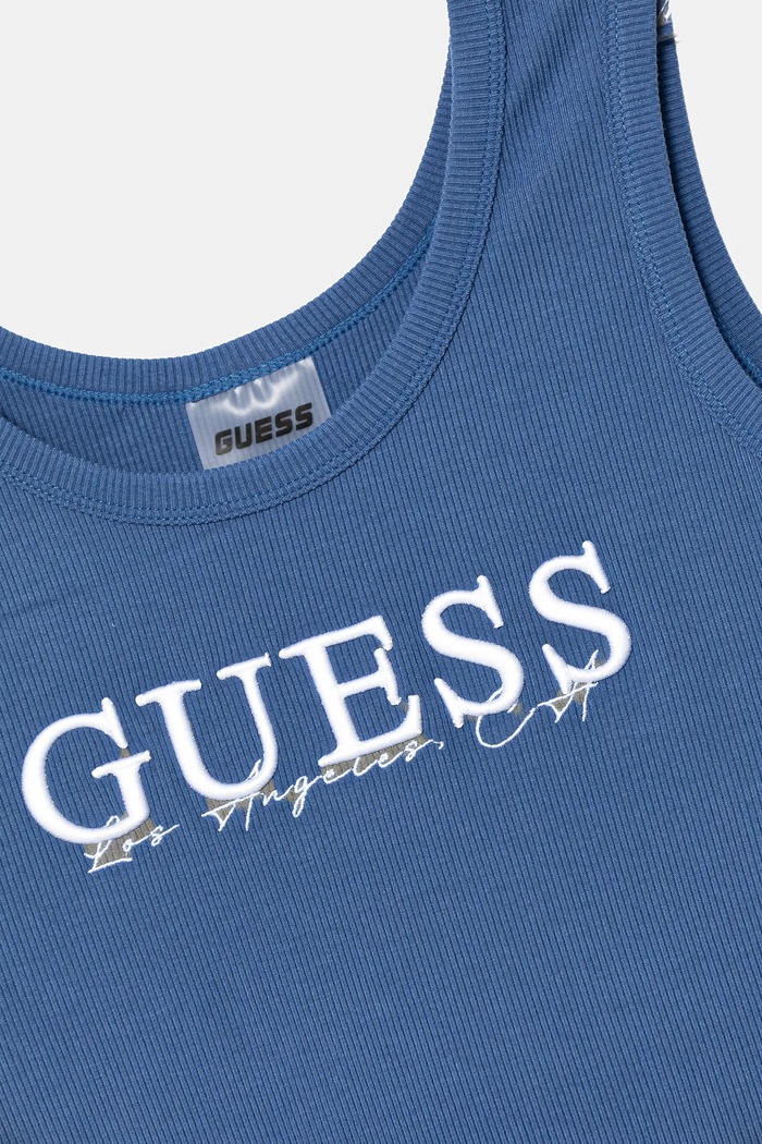 DÍVKA Dívčí šaty Guess J5GK39.K8RT2.PPYA modrá