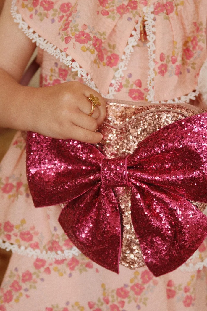 Konges Sløjd gyerek pamutruha BELLA FRILL DRESS GOTS KS102294