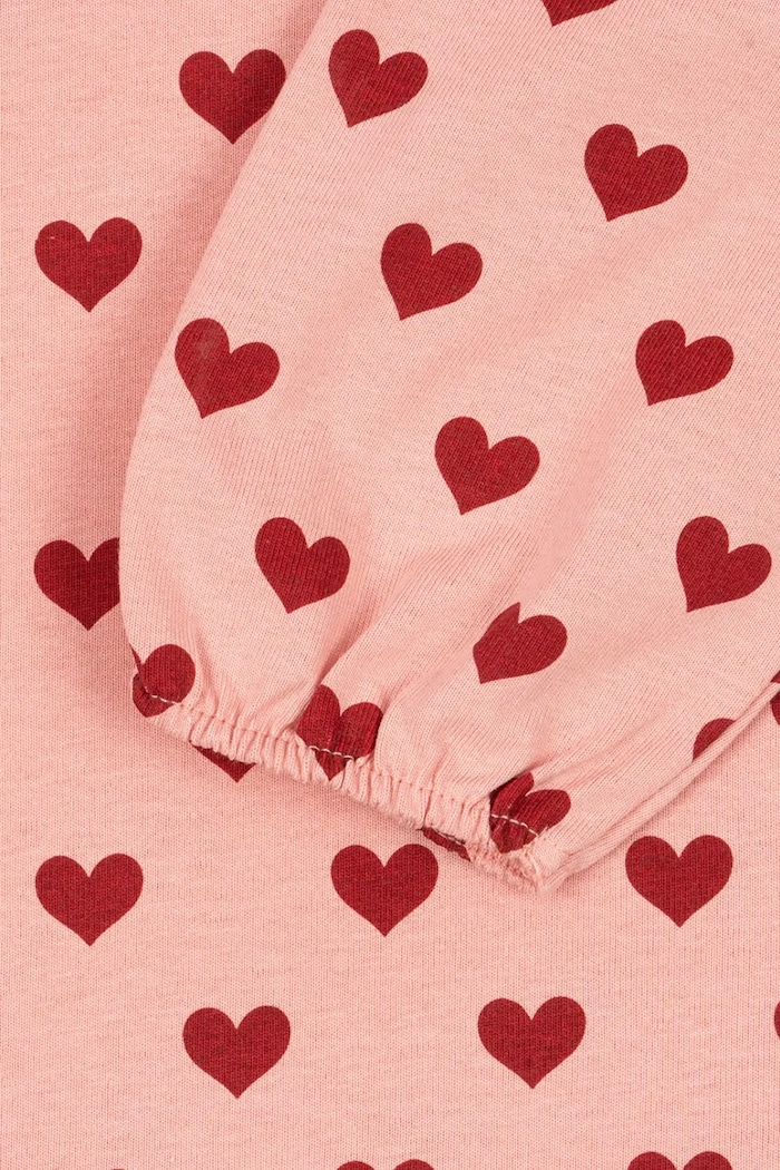 Konges Sløjd sukienka bawełniana dziecięca DREY DRESS GOTS różowy KS102566