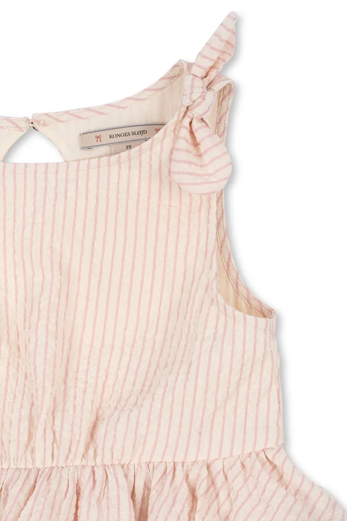 Konges Sløjd sukienka ELLIE DRESS GOTS KS103056 beżowy