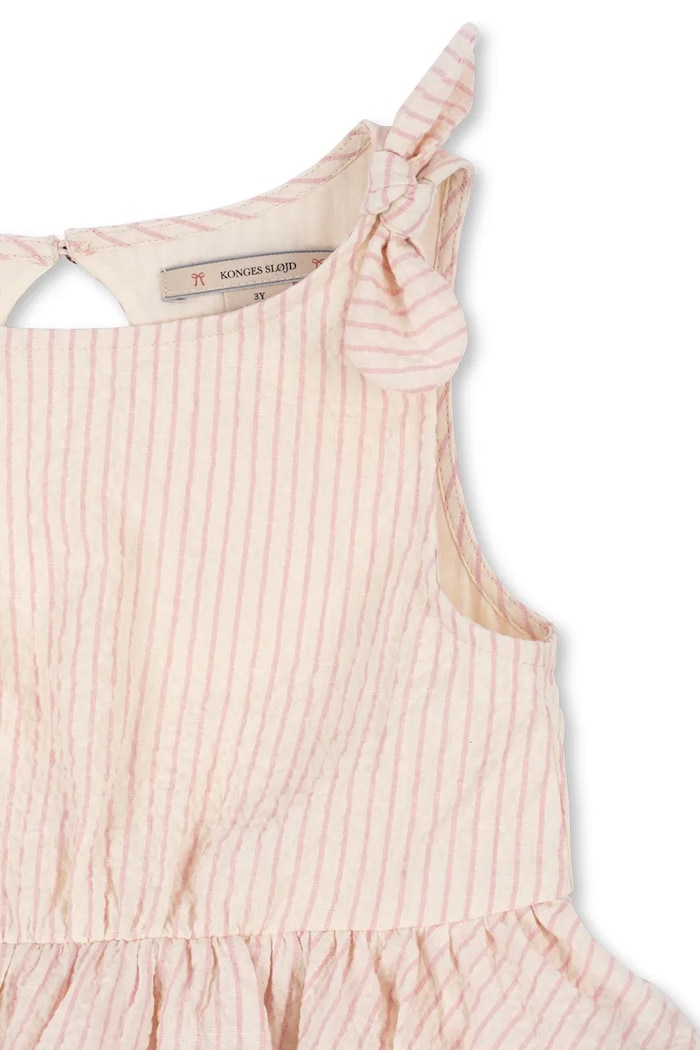 Konges Sløjd sukienka ELLIE DRESS GOTS KS103056 beżowy