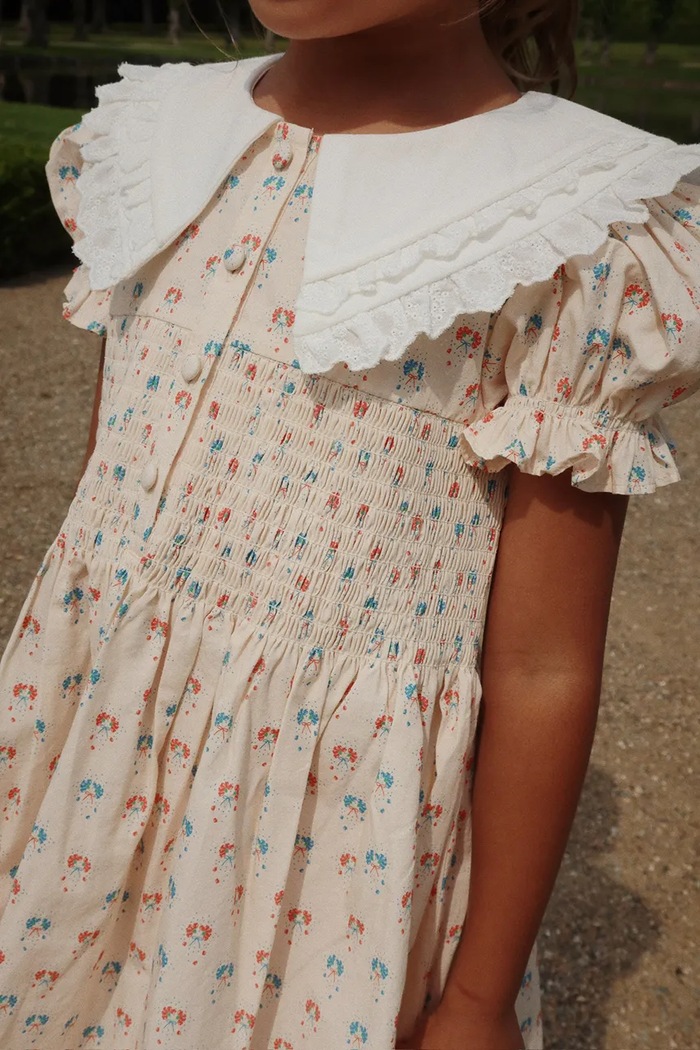 Šaty Konges Sløjd MIDSUMMER DRESS GOTS KS103184