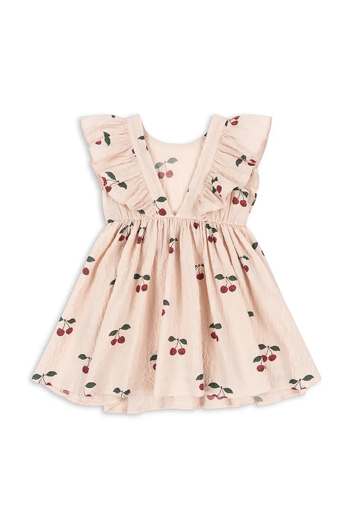 Φόρεμα Konges Sløjd ELIN DRESS GOTS KS103169 μπεζ SS25