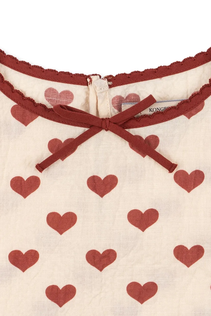Šaty Konges Sløjd AVA SLIP DRESS GOTS béžová KS103236