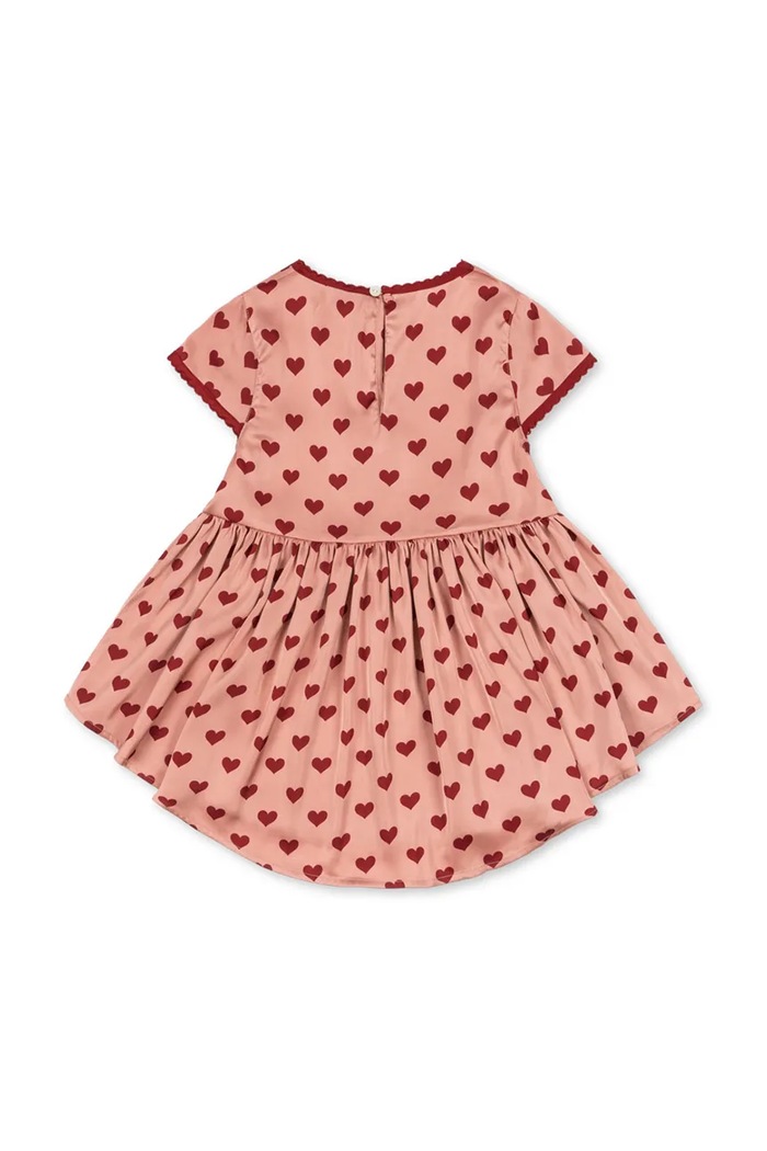 Konges Sløjd sukienka DELPHINE DRESS KS103300 pomarańczowy SS25