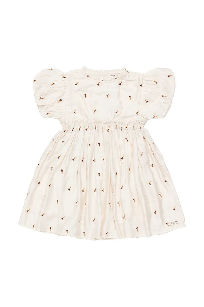 Donsje sukienka dziecięca Clarize Dress Bees 4095002.98.128 biały SS25