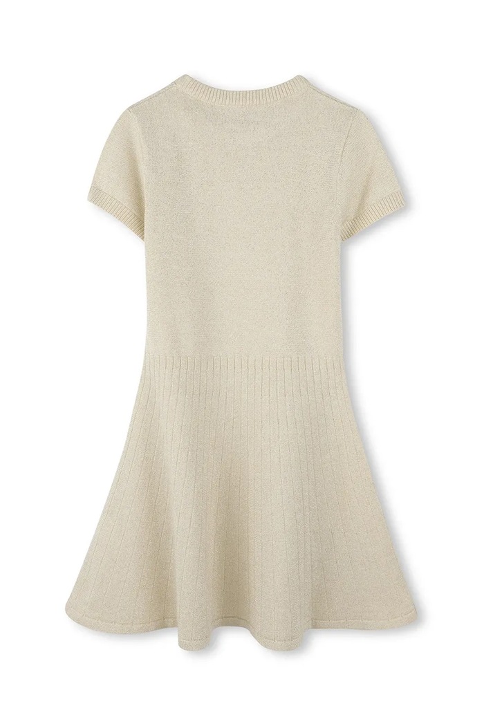 Fete Michael Kors Rochie din bumbac pentru copii R30296.114.150 bej