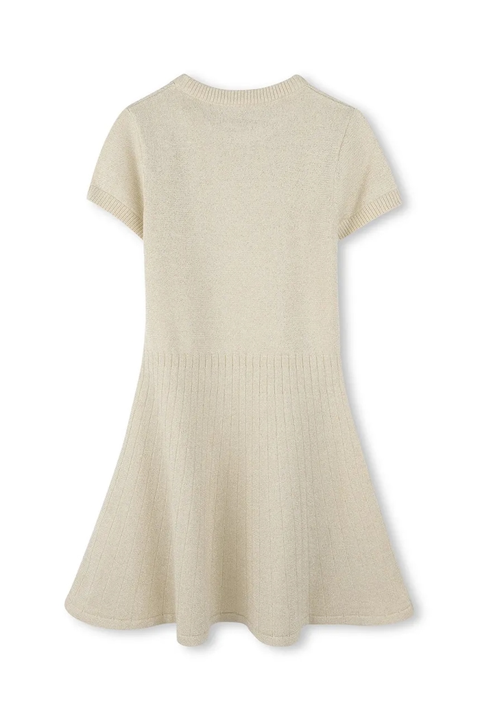 Fete Michael Kors Rochie din bumbac pentru copii R30296.114.150 bej