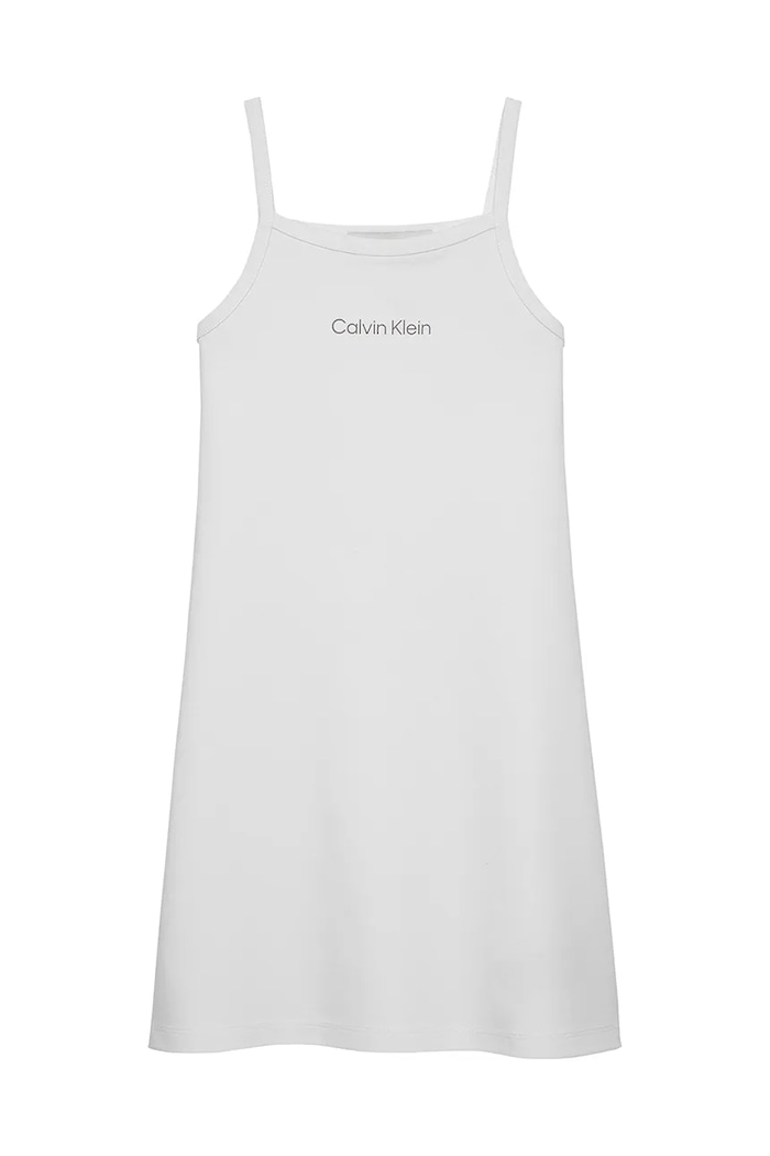 Детска рокля Calvin Klein Jeans IG0IG02909.128.176.PPYA бял SS25