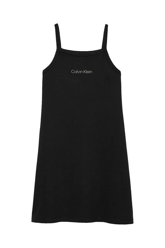 Dječja haljina Calvin Klein Jeans IG0IG02909.128.176.PPYA crna SS25