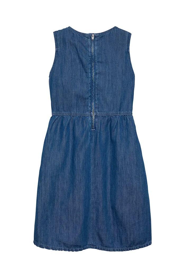 Deklice Obleka Calvin Klein Jeans IG0IG02913.104.116.PPYA mornarsko modra