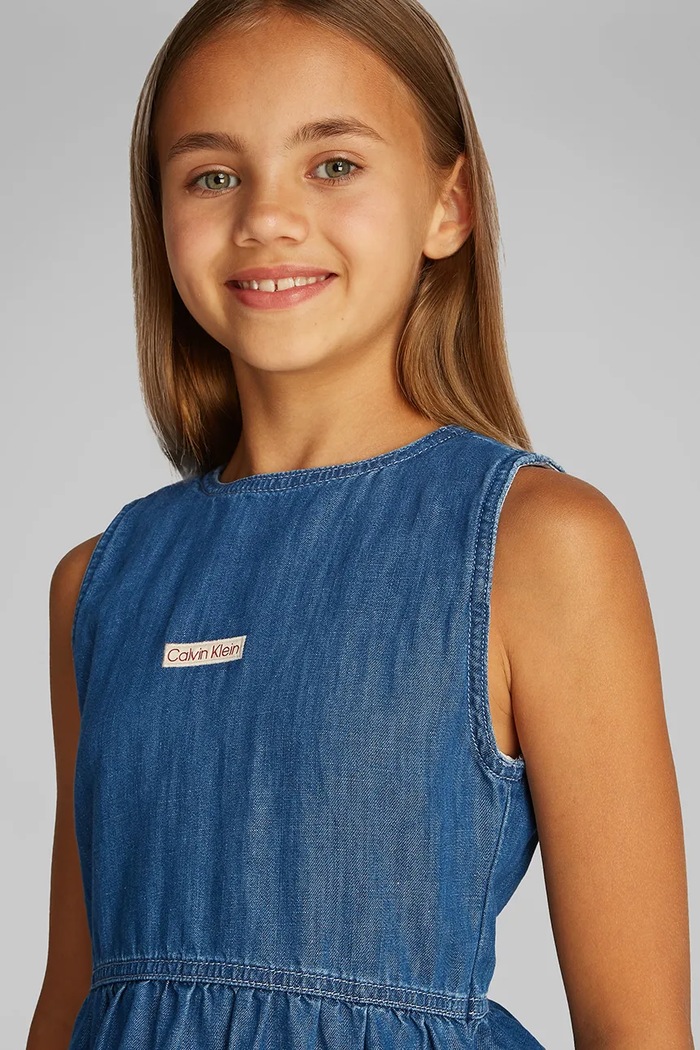 Obleka Calvin Klein Jeans IG0IG02913.104.116.PPYA mornarsko modra
