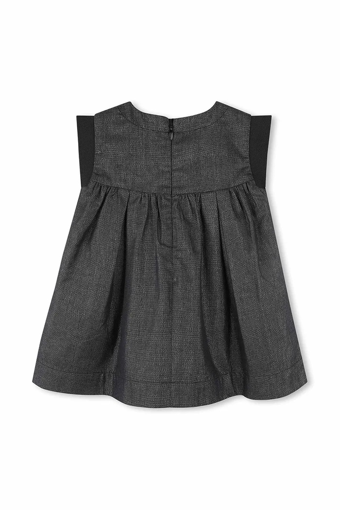 Karl Lagerfeld sukienka dziecięca Z30514.86.108 czarny SS25