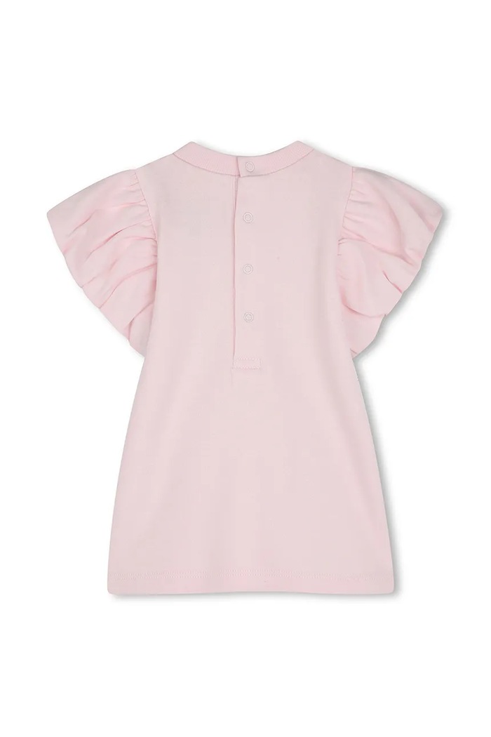 MARC JACOBS Rochie din bumbac pentru bebeluși W60507.86.94 roz SS25