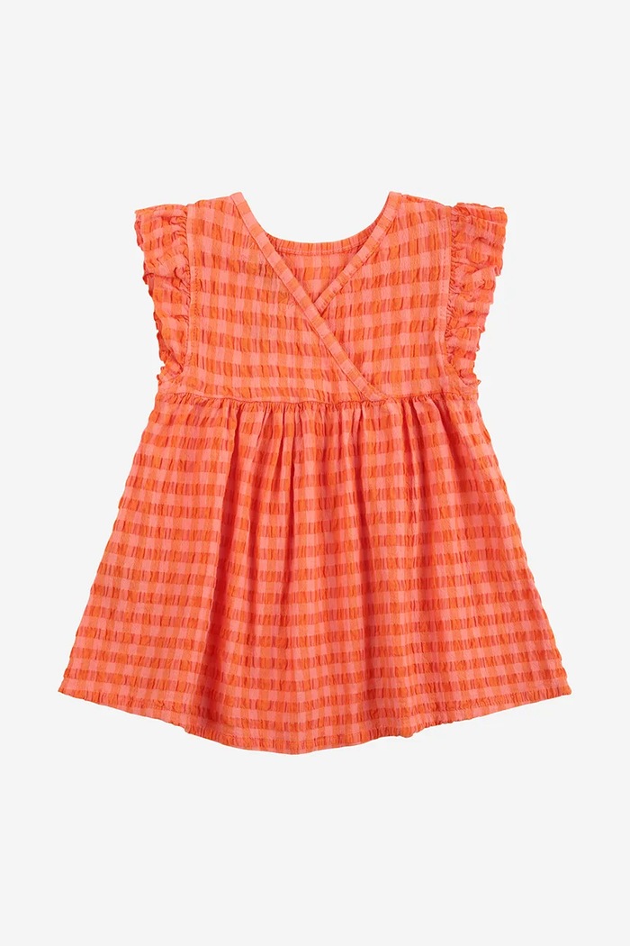 Бебешка рокля Bobo Choses 125AB080 оранжев SS25