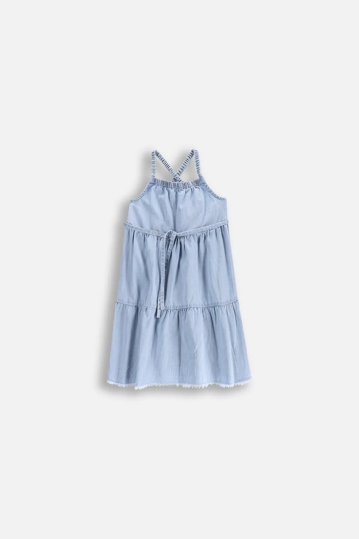 Coccodrillo rochie WC5128302HGK albastru SS25