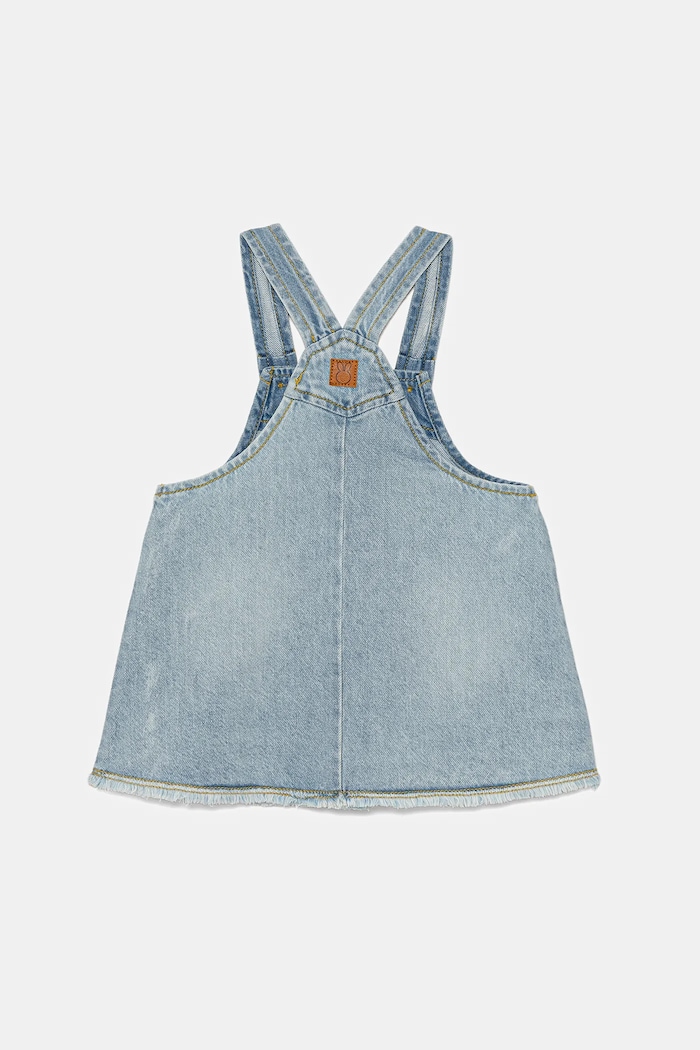 United Colors of Benetton Sukienka jeansowa niemowlęca 45A7AT01C.W.Seasonal niebieski SS25