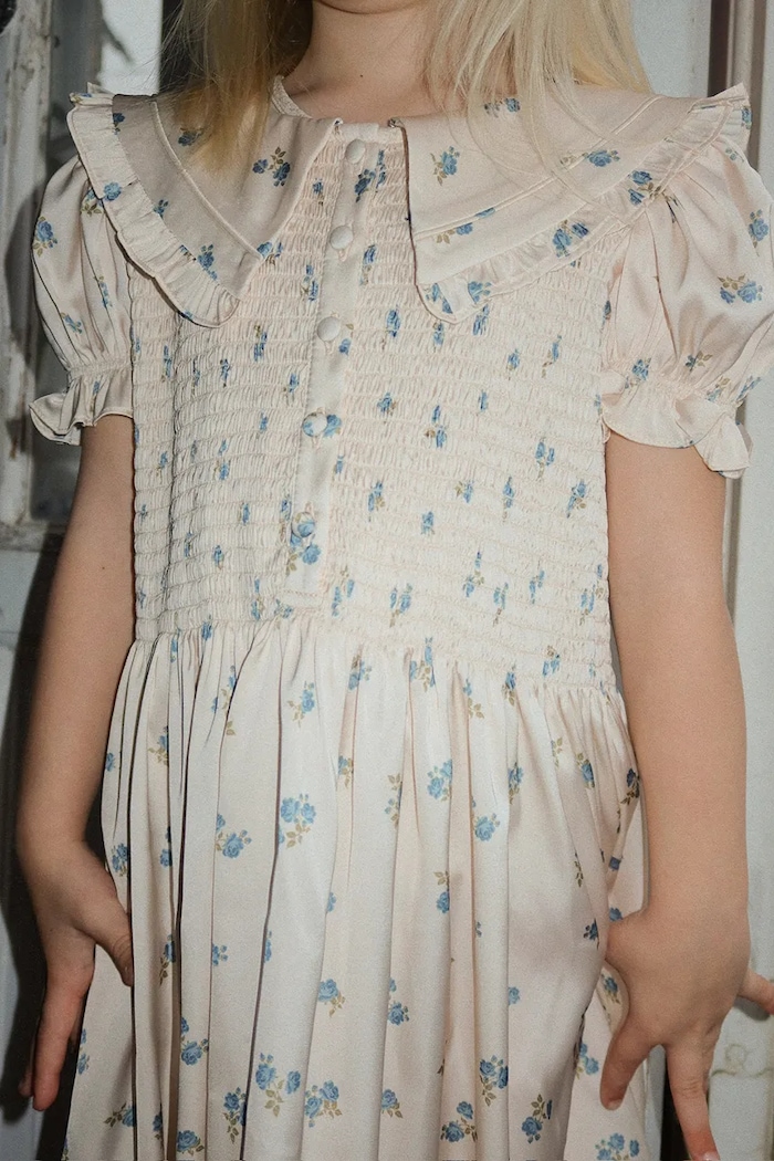 Konges Sløjd sukienka dziecięca CELEBRATION SHEENY SMOCK DRESS KS103568