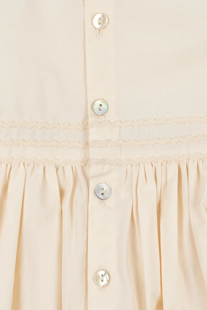 Konges Sløjd rochie din bumbac pentru bebeluși CELEBRATION AALIYAH BABY SET GOTS KS103577