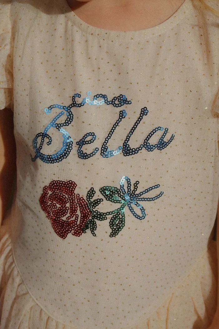 Obleka Konges Sløjd RHW X KS BELLA DRESS KS103588