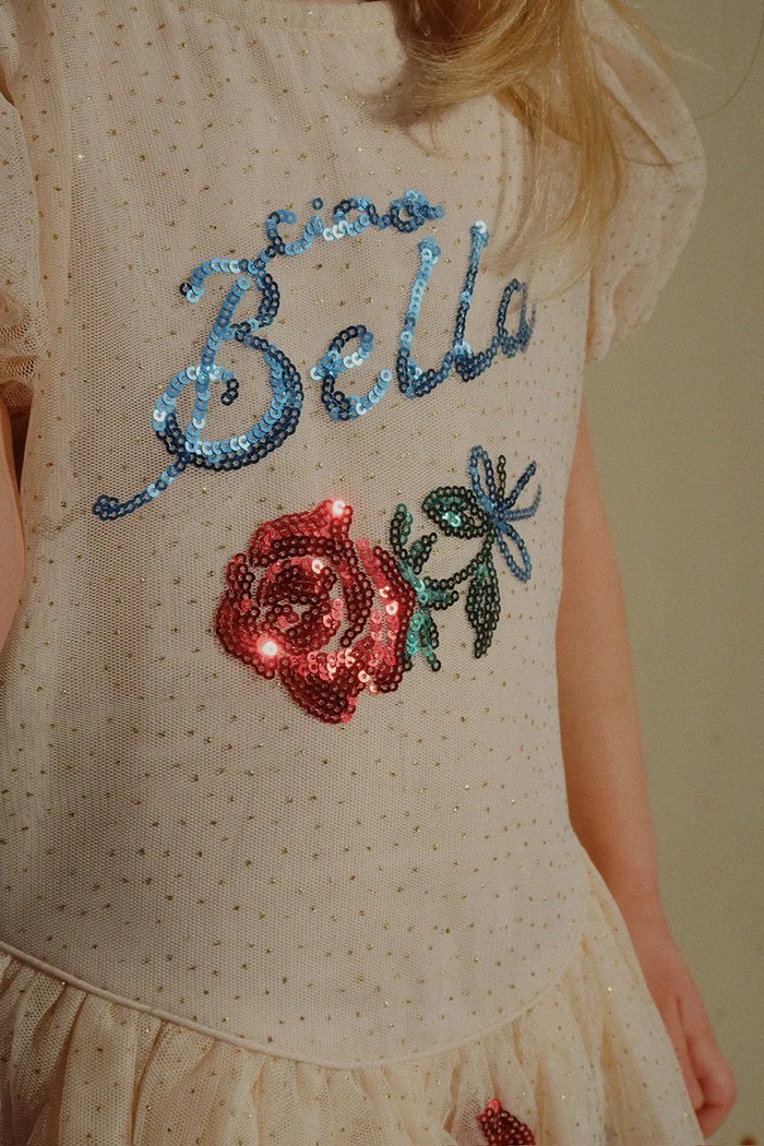 Obleka Konges Sløjd RHW X KS BELLA DRESS KS103588