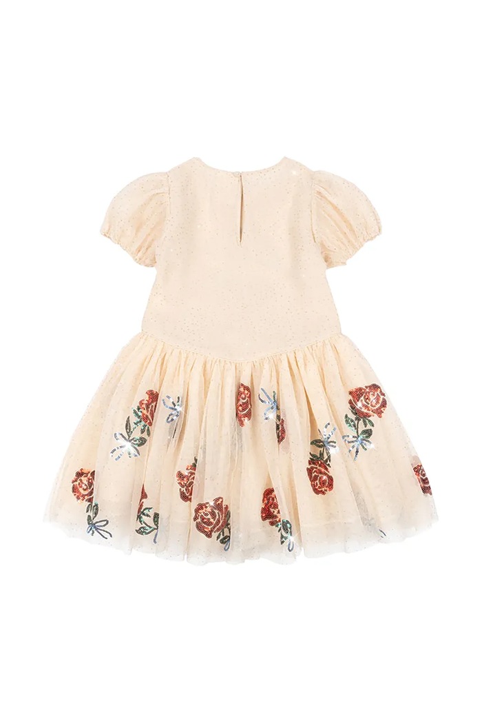 Deklice Obleka Konges Sløjd RHW X KS BELLA DRESS KS103588 bež