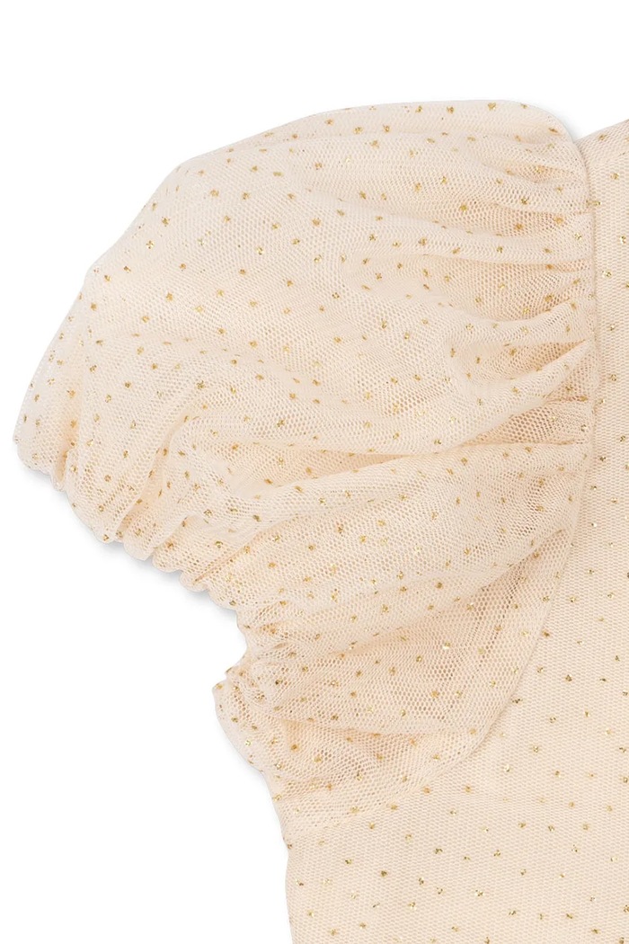 Obleka Konges Sløjd RHW X KS BELLA DRESS bež KS103588