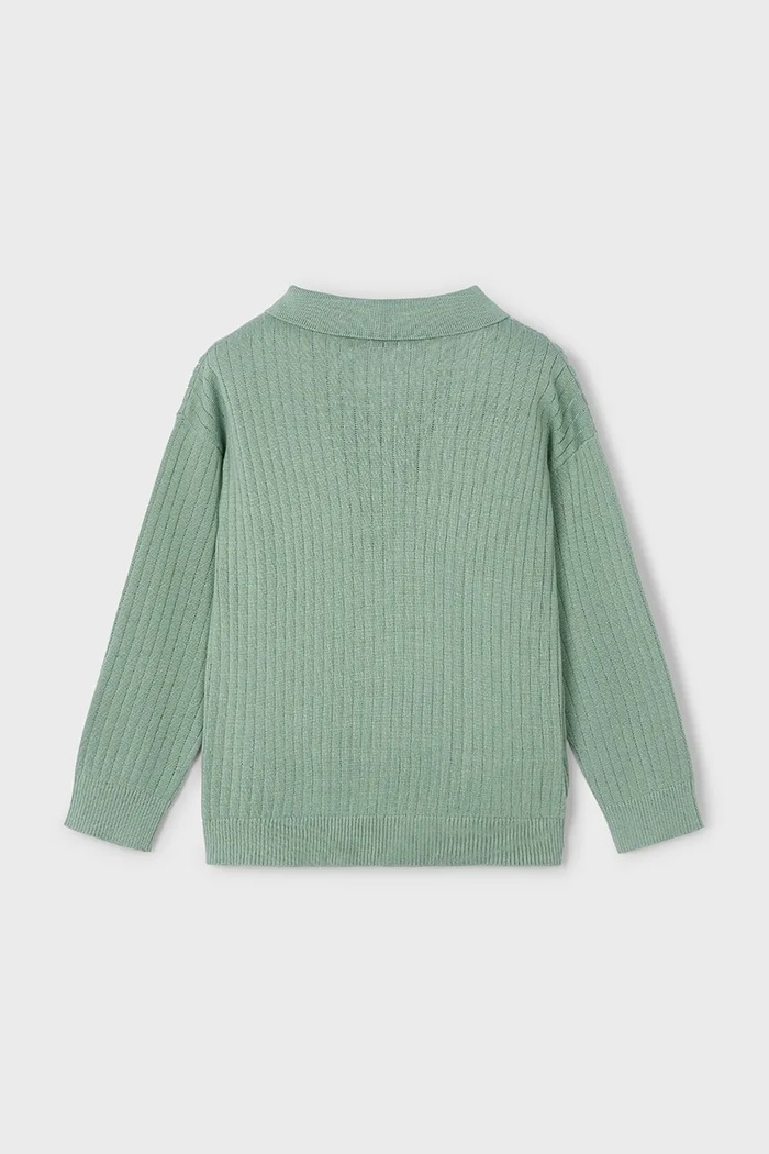 Mayoral pulover copii 3367.5D.Mini.PPYA verde SS25