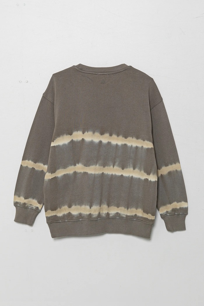 United Colors of Benetton bluza bawełniana dziecięca 3WITC10N6.G.Seasonal szary SS25