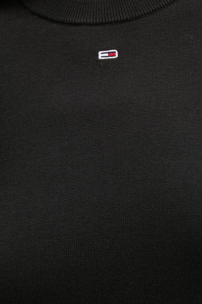 Tommy Jeans svetr dámský bavlněný DW0DW20159 černá