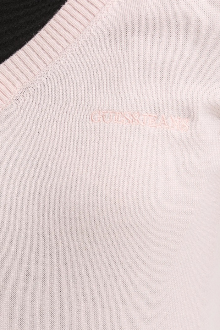 Guess Jeans pulóver selyemkeverékből W4BR84.Z3HO2 rózsaszín