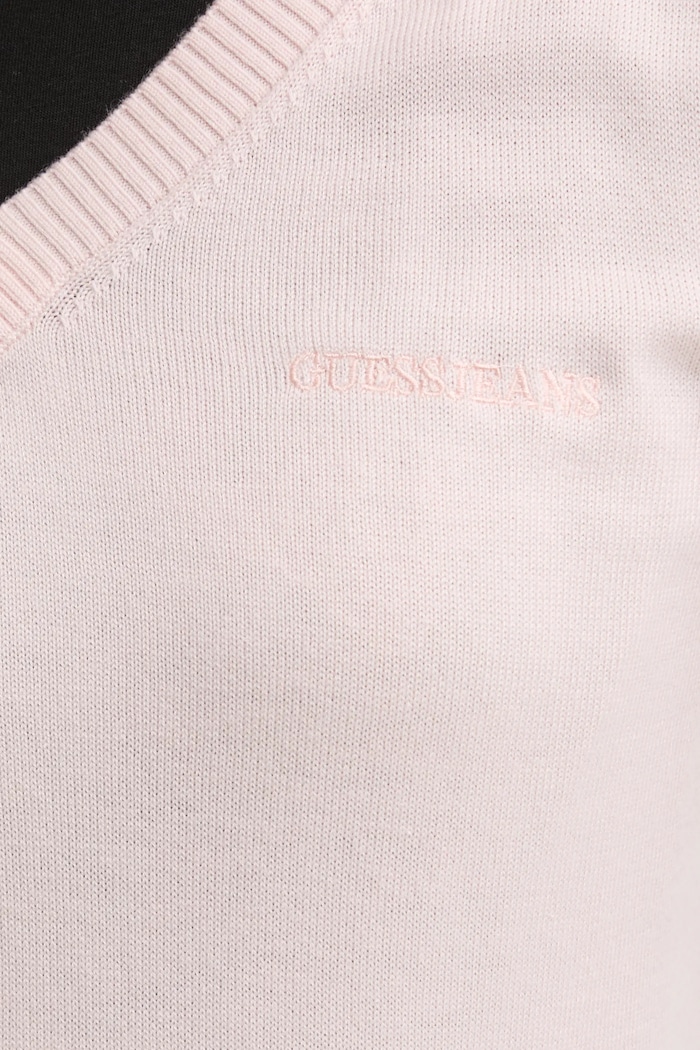 Guess Jeans pulóver selyemkeverékből W4BR84.Z3HO2 rózsaszín