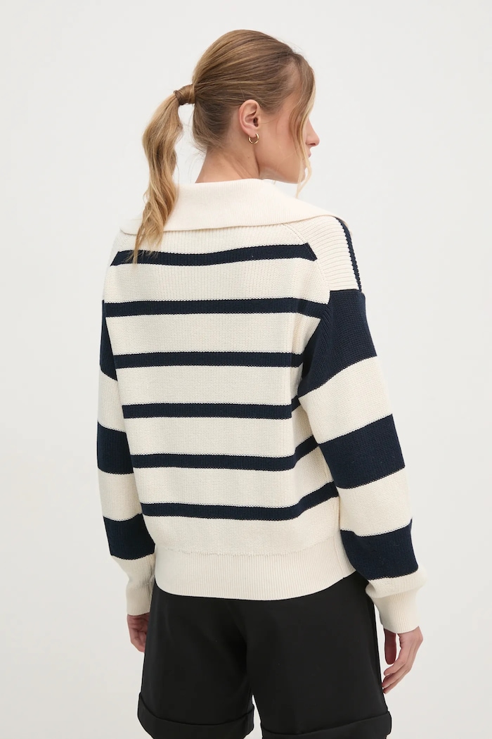 Ρούχα Πουλόβερ Tommy Hilfiger WW0WW44451 μπεζ
