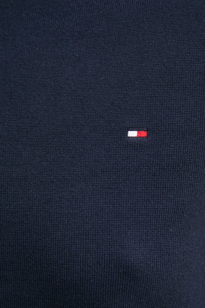 Tommy Hilfiger pulover WW0WW44984 bleumarin