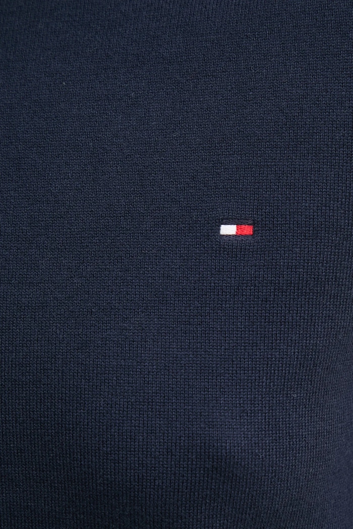 Tommy Hilfiger pulover WW0WW44984 bleumarin