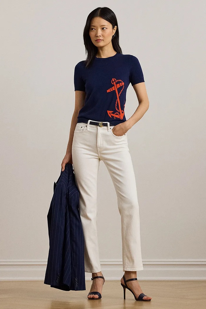 Oblečenie Sveter Lauren Ralph Lauren 200957579 modrá