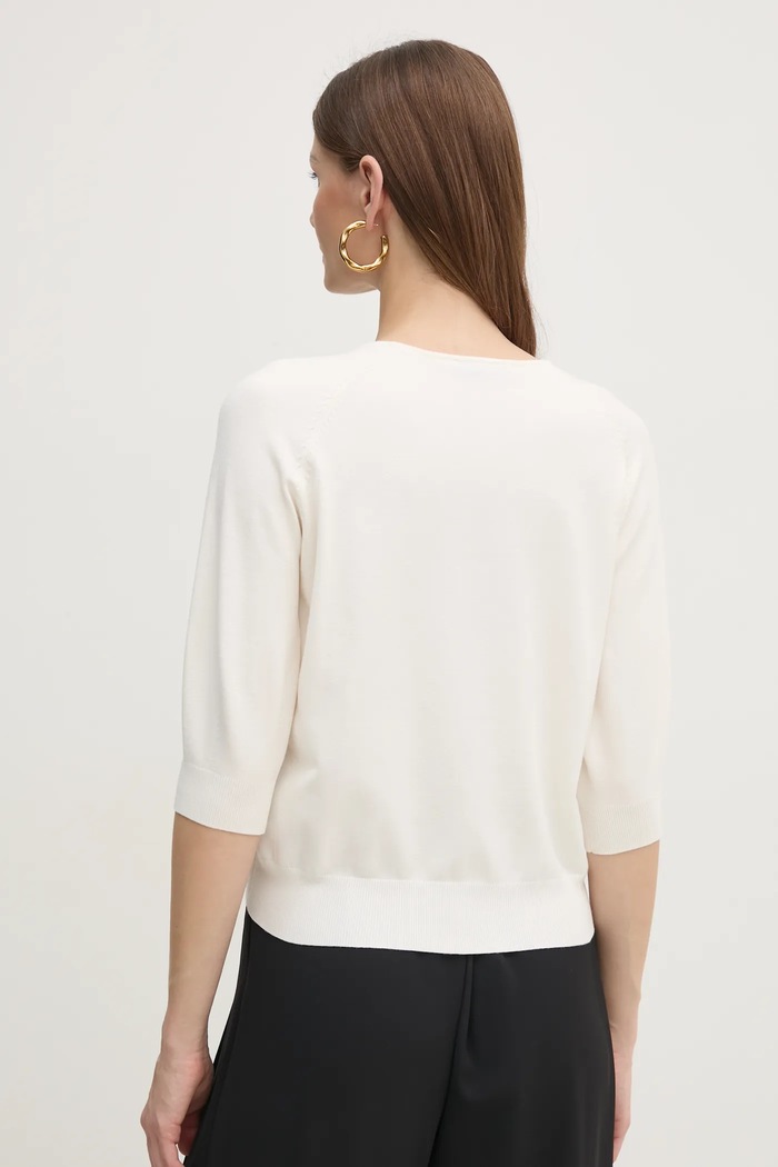 Odzież Twinset sweter 251TP3490 beżowy